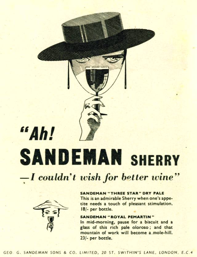 Image result for sandeman sherry