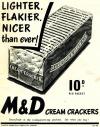 M & D Cream Crackers