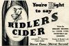 Ridlers Cider