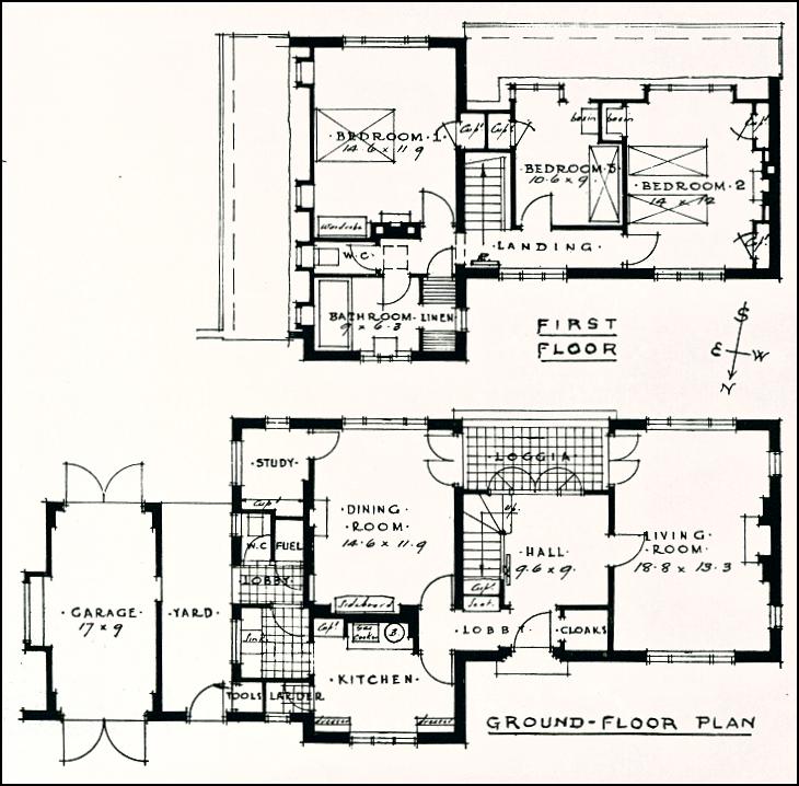 1930s House Plans