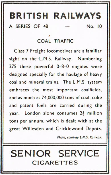 Coal traffic