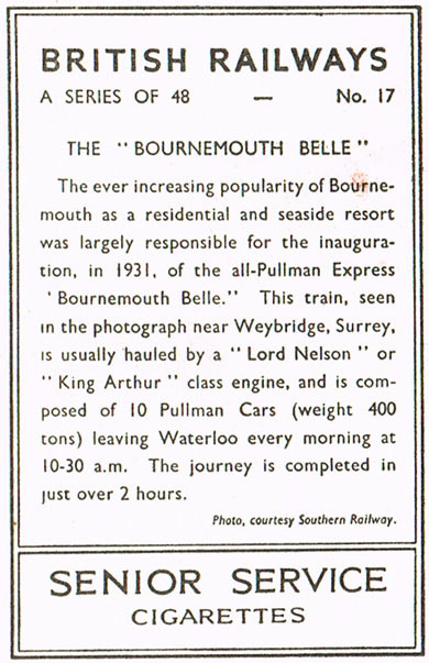 The 'Bournemouth Belle'