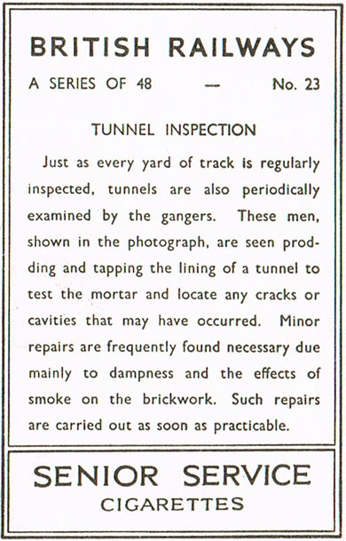 Tunnel inspection