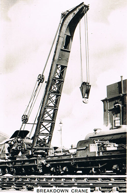 Breakdown crane