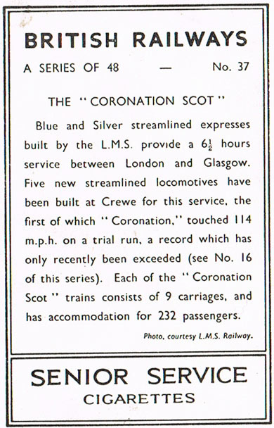 The 'Coronation Scot'