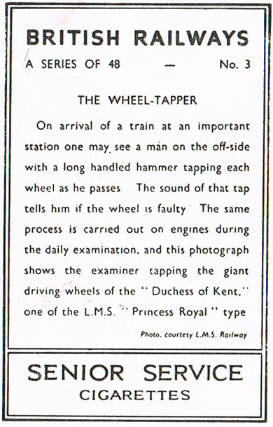 The wheel tapper