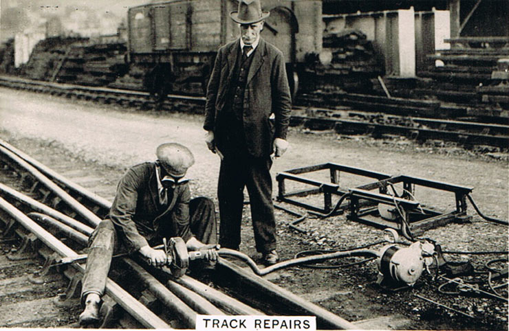 Track repairs