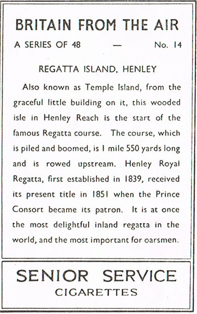 Regatta Island, Henley