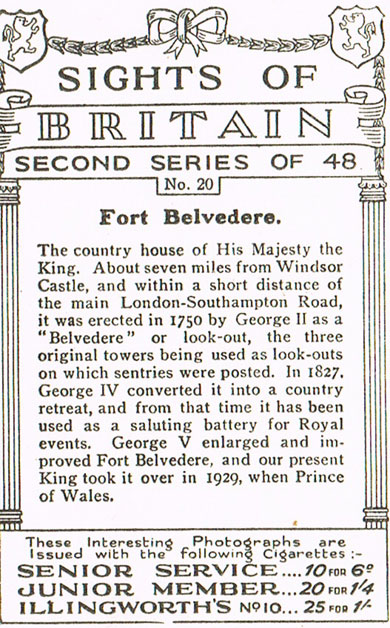 Fort Belvedere, Sunningdale