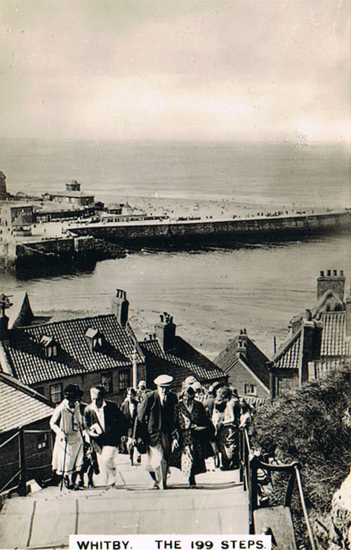 Whitby. The 199 Steps