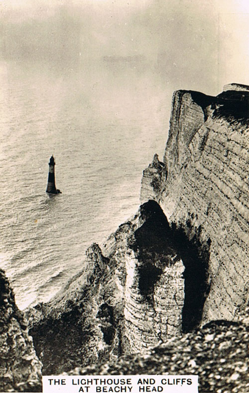 The Lighthouse and cliffs at Beachy Head