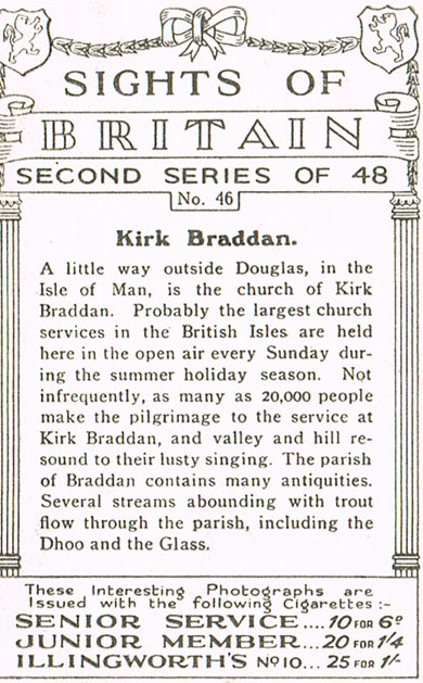 Kirk Braddon, Isle of Man