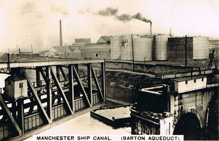 Manchester Ship Canal (Barton Aqueduct)