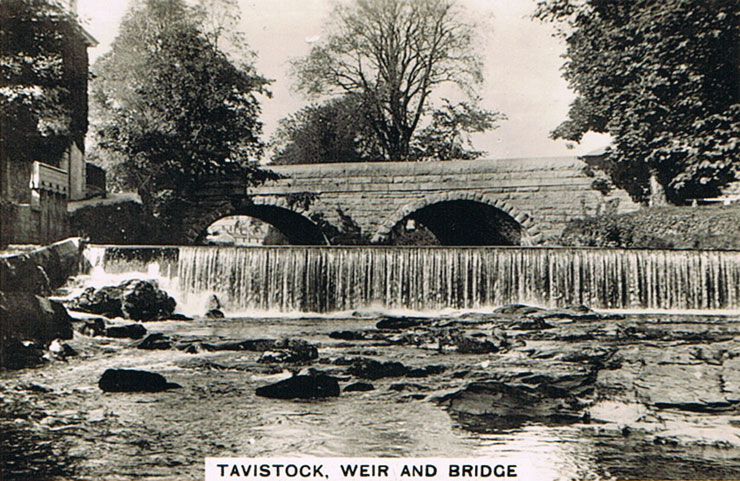 Tavistock, Weir and Bridge