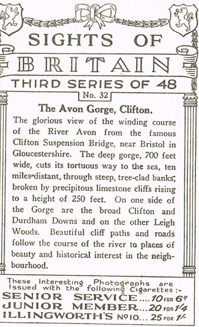 The Avon Gorge, Clifton