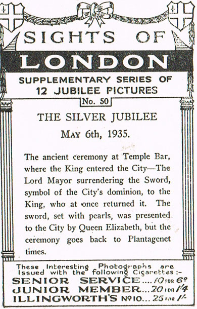 The Silver Jubilee, May 6th, 1935