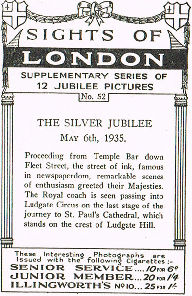 The Silver Jubilee, May 6th, 1935