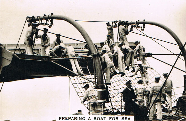 Preparing a Boat for Sea