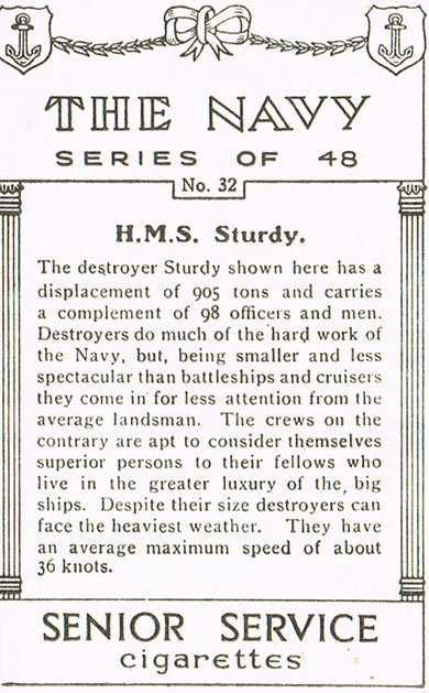 H.M.S. Sturdy