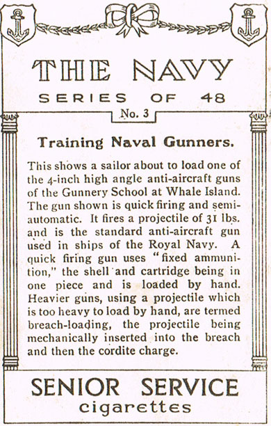 Training Naval Gunners
