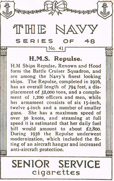 H.M.S. Repulse