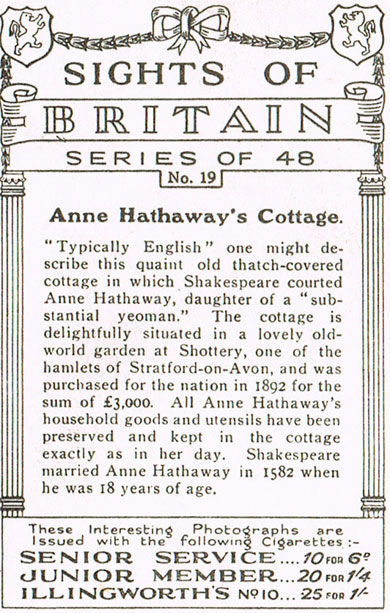 Ann Hathaway's Cottage