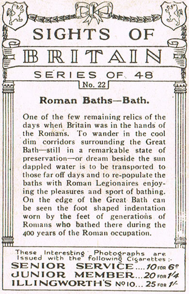 Roman Baths, Bath