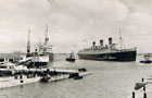 Docking the Queen Mary