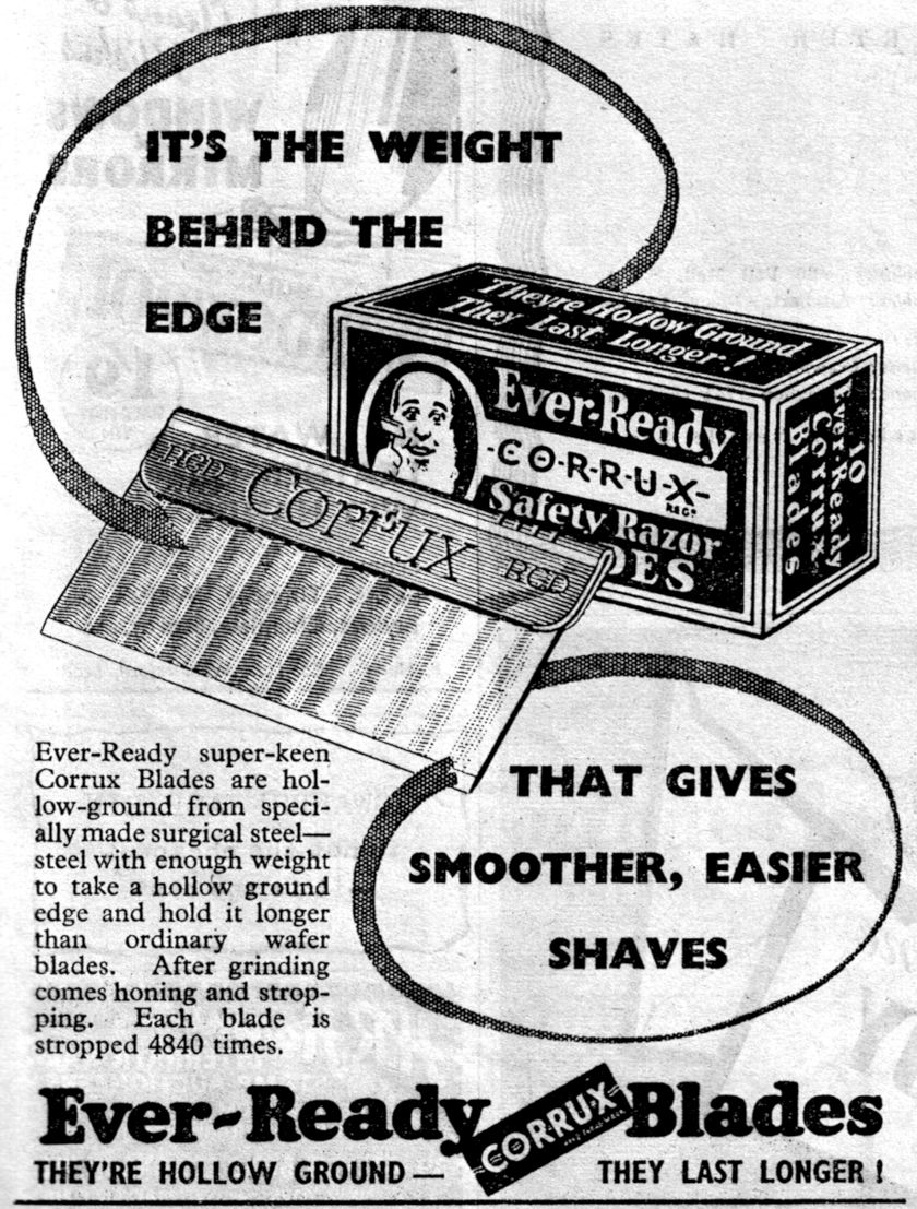 TWINPLEX Gillette Razor Blade Stropper Advert #4 Antique 1920 Shaving Print 