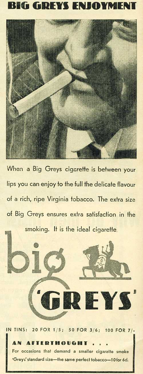 Big Greys Cigarettes