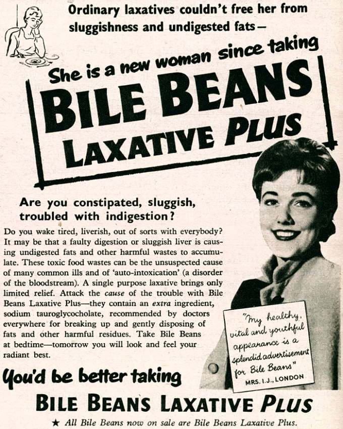 Bile Beans Laxative Pills