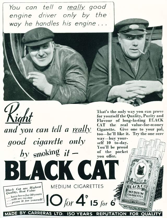 Black Cat Medium Cigarettes