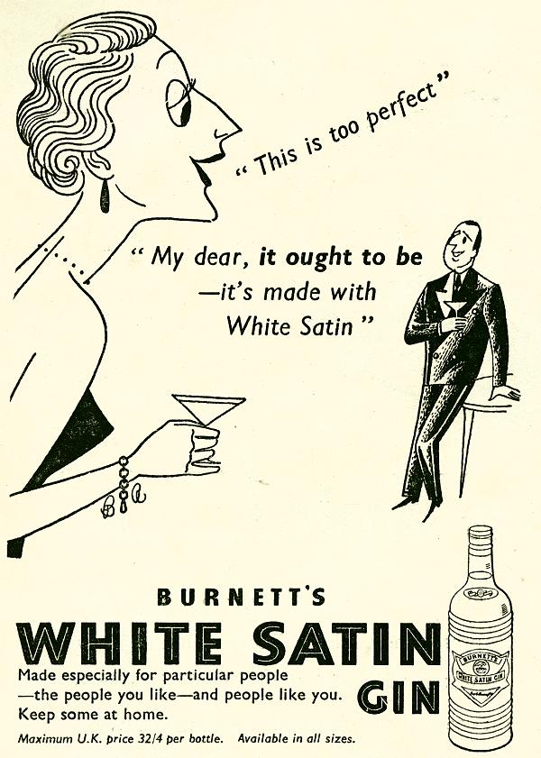 Burnett's White Satin Gin