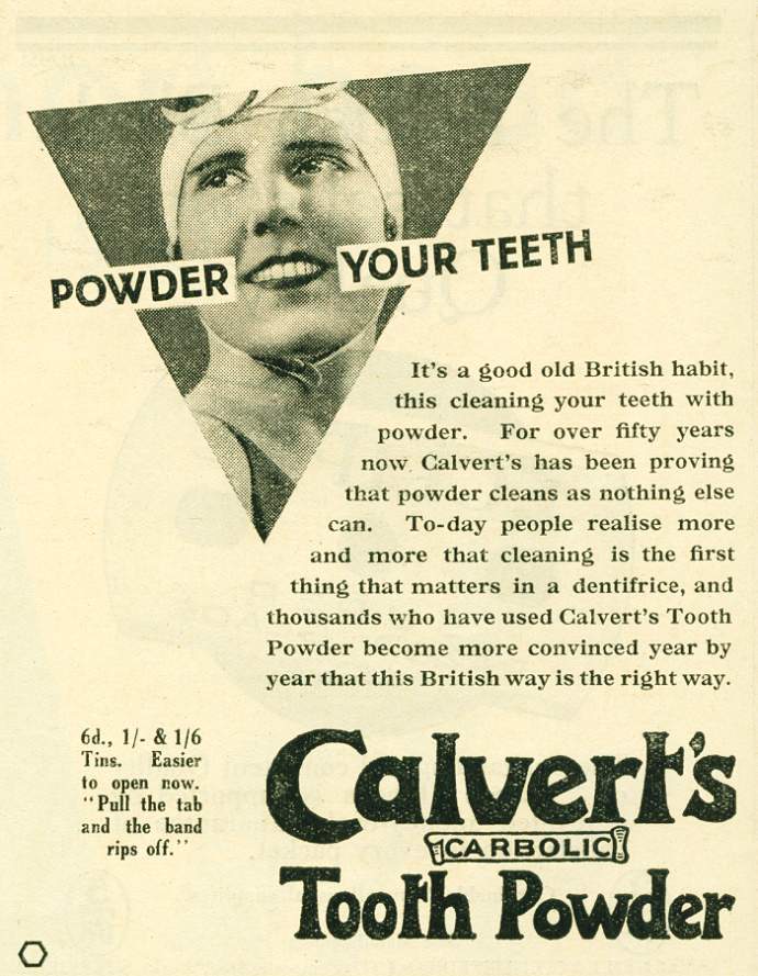 Calvert's Carbolic Tooth Powder