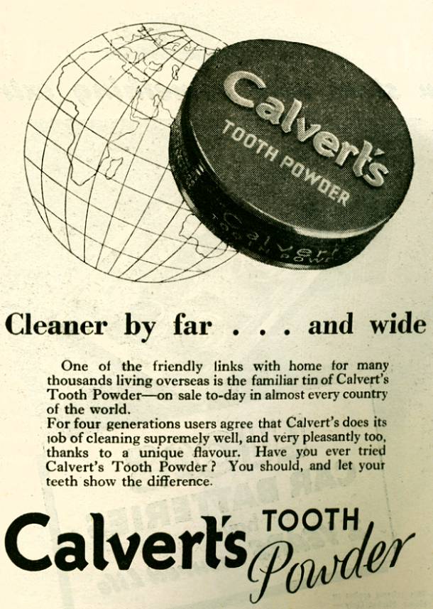 Calvert's Tooth Powder