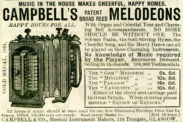 Campbell's Melodeons