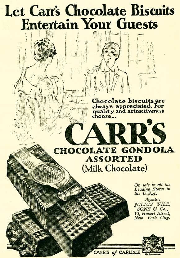 Carr's Chocolate Biscuits