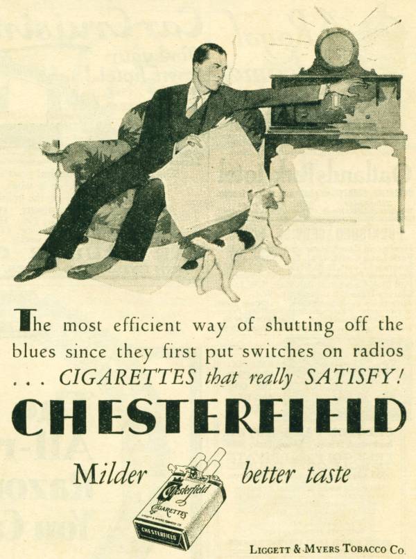 Chesterfield Cigarettes