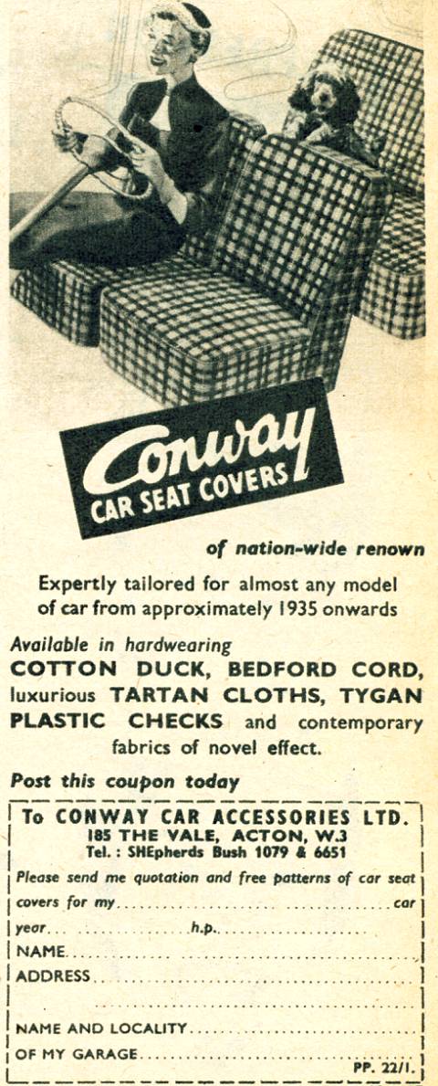 Conway Car Seat Covers
