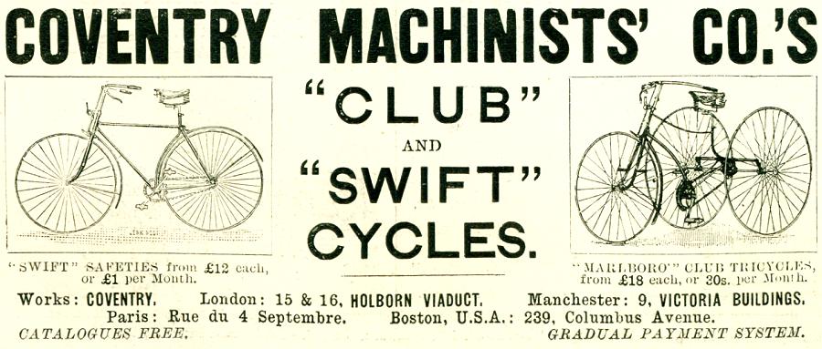 Coventry Machinists' Co.'s Cycles