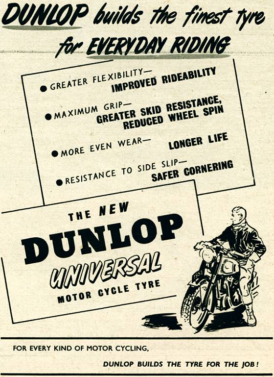 Dunlop Motor Cycle Tyre