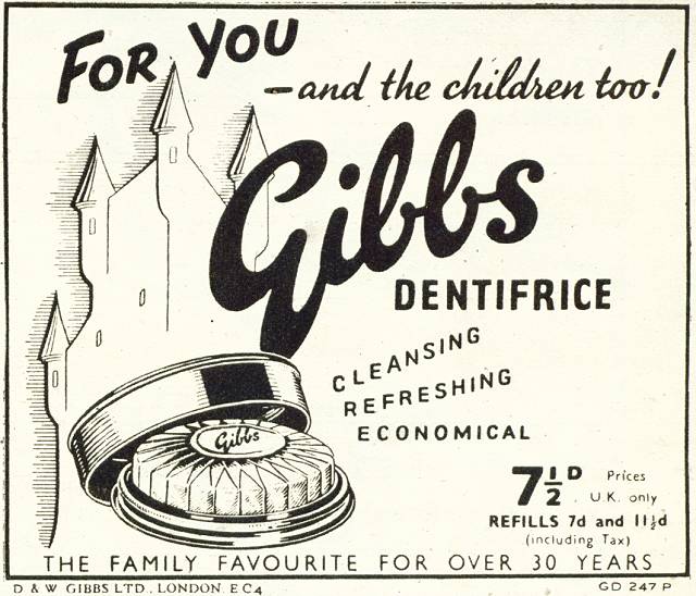 Gibbs Dentifrice