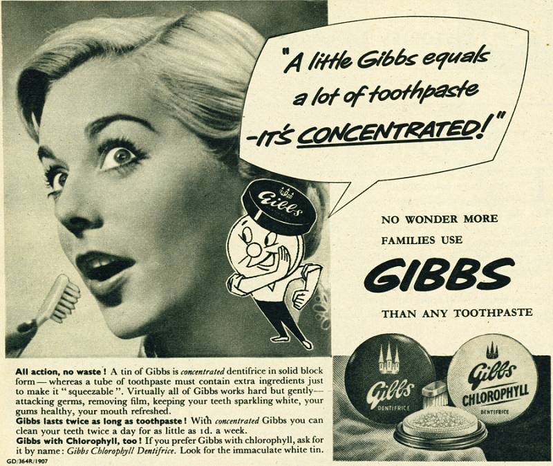 Gibbs Toothpaste