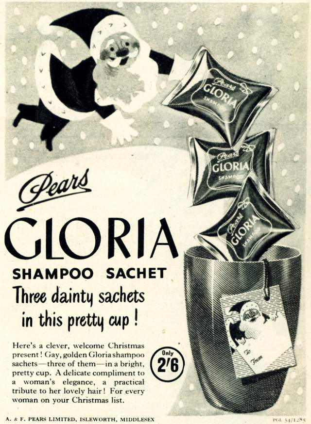 Pears Gloria Shampoo Sachet