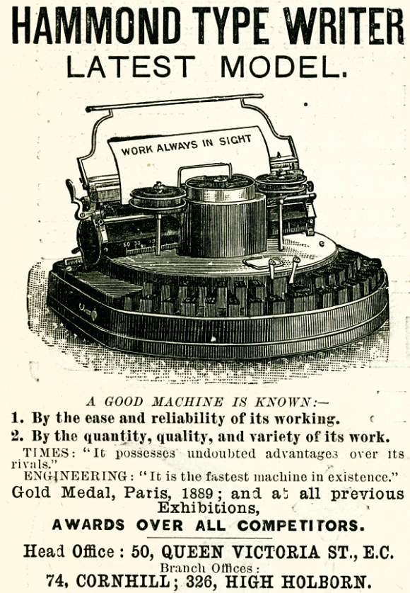 Hammond Type Writer