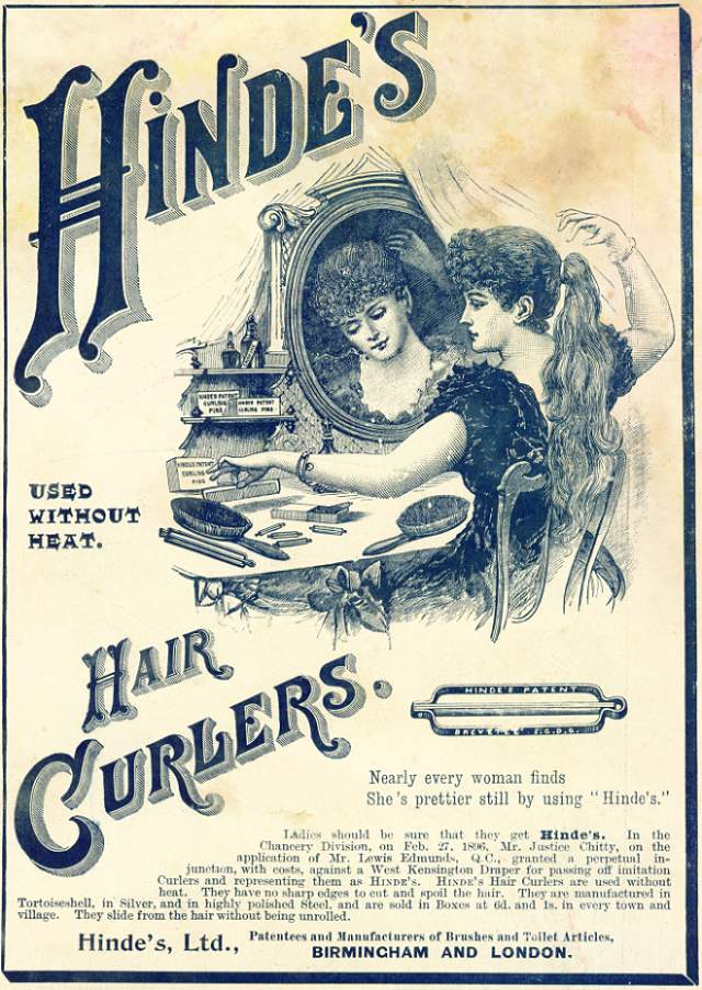 Hinde's Hair Curlers
