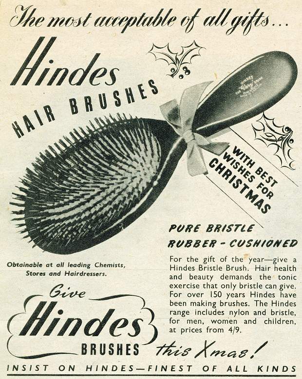 Hinde's Hair Brushes