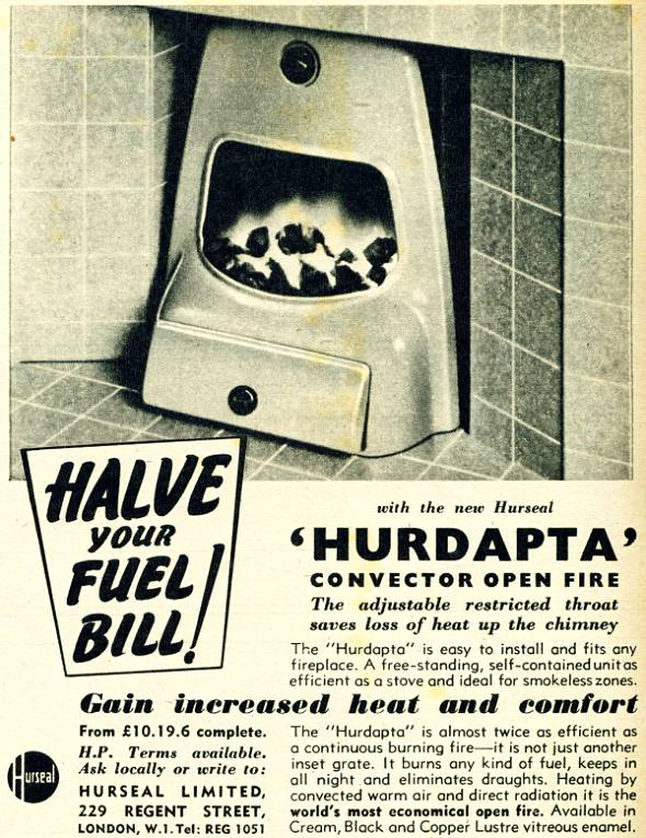 Hurdapta Convector Open Fire