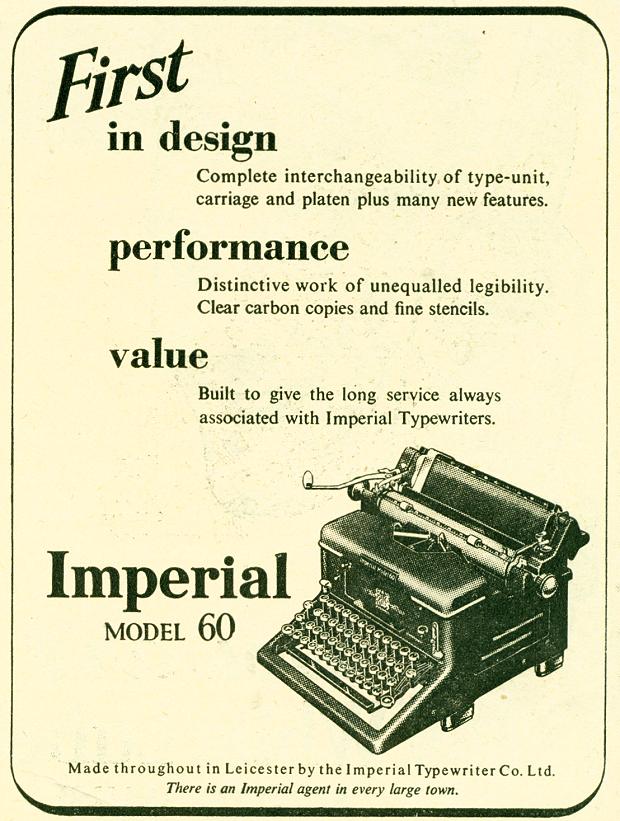 Imperial Typewriter Co. Ltd.