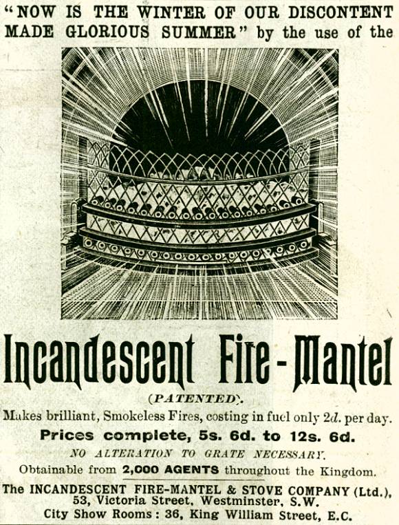 Incandescent Fire-Mantel